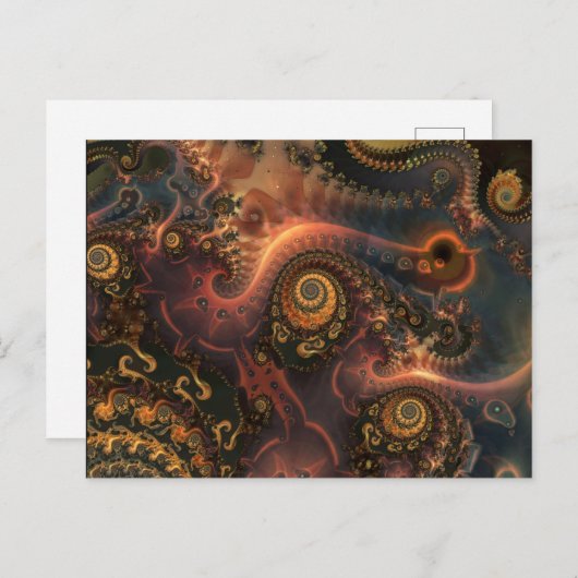 Carte Postale Fractals-Terra Vortex (Devant / Derrière)