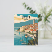 Carte Postale Fractionner la Croatie (Debout devant)