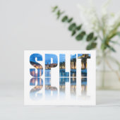 Carte Postale Fractionner le texte de la promenade en Croatie (Debout devant)