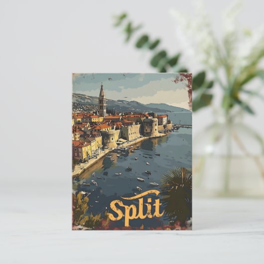 Carte Postale Fractionner Vintage (Debout devant)