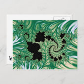 Carte Postale Fractions fractales (Devant / Derrière)