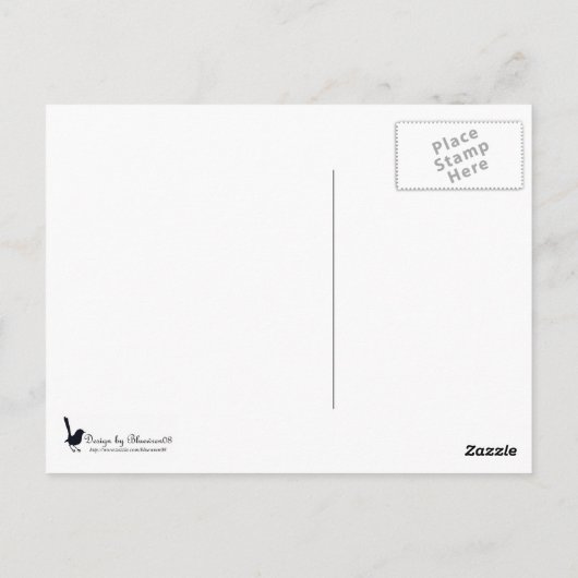 Carte Postale Fractions fractales (Dos)