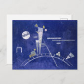 Carte Postale Fragile, 1931 par Wassily Kandinsky (Devant / Derrière)