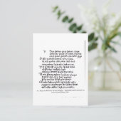 Carte Postale Fragment de la Divina Commedia de Dante (Debout devant)