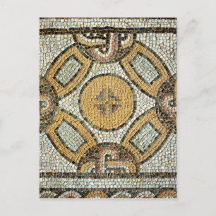 Carte Postale Fragment du sol des thermes romains