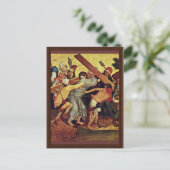 Carte Postale Fragment Thomas Altar De La Scène Intérieure Gauch (Debout devant)