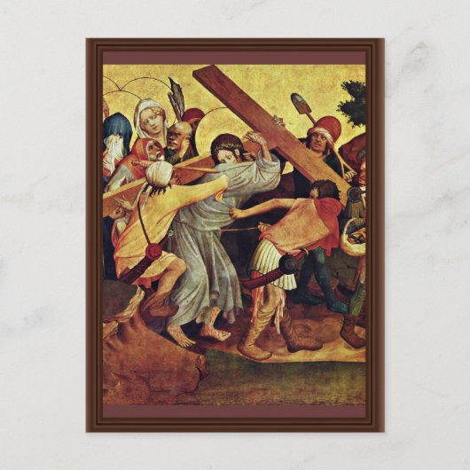 Carte Postale Fragment Thomas Altar De La Scène Intérieure Gauch (Devant)