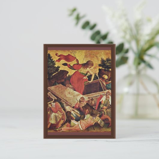 Carte Postale Fragment Thomas Altar De L'Écran Intérieur Droit (Debout devant)