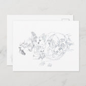 Carte Postale fragments (Devant / Derrière)