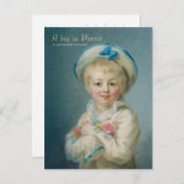 Carte Postale Fragonard Un garçon en tant que Pierrot CC1070 Por (Devant / Derrière)