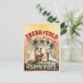 Carte Postale Fraîche et froide – Bière directement livrée du Pô (Debout devant)