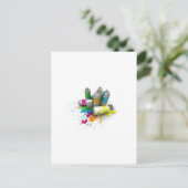 Carte Postale Fraîche, Fraîche, Branché, Rétro, Cool (Debout devant)