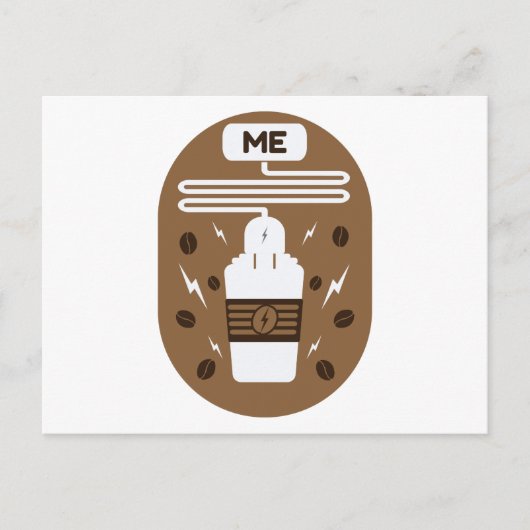 Carte Postale Frais de café (Devant)