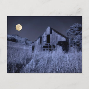 Carte Postale Frais généraux de Pleine lune   Ancienne grange Pa