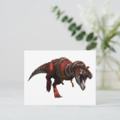 Carte Postale Frais T-rex (Debout devant)