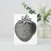 Carte Postale fraise (Debout devant)