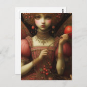 Carte Postale Fraise (Devant / Derrière)