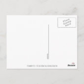 Carte Postale Fraise (Dos)