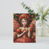 Carte Postale Fraise d'été (Debout devant)