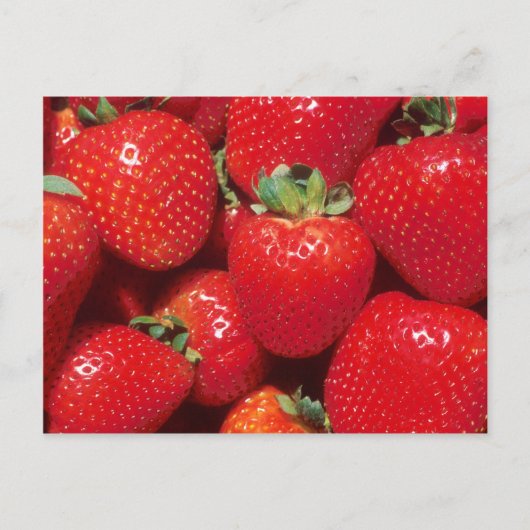 Carte Postale Fraises (Devant)