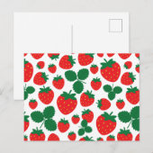 Carte Postale Fraises (Devant / Derrière)