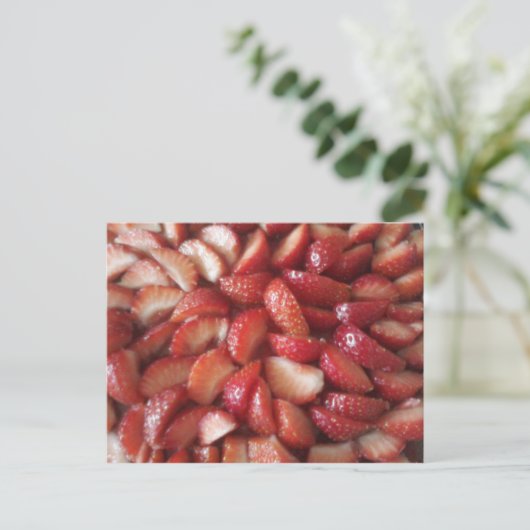 Carte Postale Fraises (Debout devant)