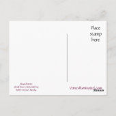 Carte Postale Fraises (Dos)