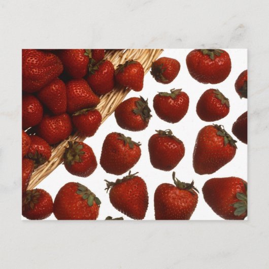 Carte Postale Fraises (Devant)