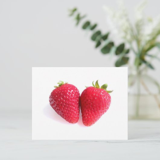Carte Postale Fraises (Debout devant)