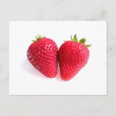 Carte Postale Fraises (Devant)
