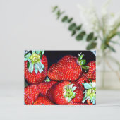Carte Postale Fraises (Debout devant)