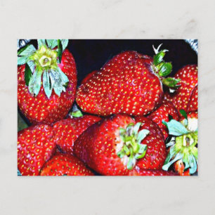 Carte Postale Fraises