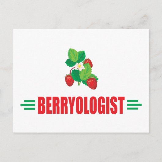 Carte Postale Fraises amusantes (Devant)
