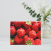 Carte Postale Fraises délicieuses (Debout devant)