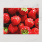 Carte Postale Fraises délicieuses (Devant)