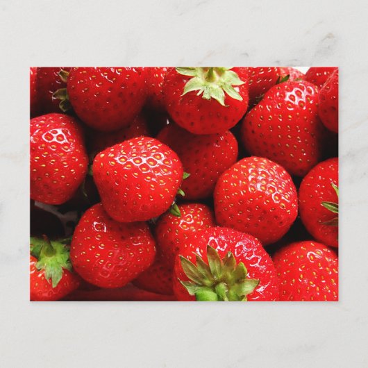 Carte Postale Fraises délicieuses (Devant)