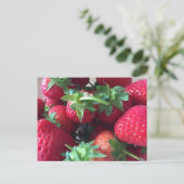 Carte Postale Fraises Douces (Debout devant)