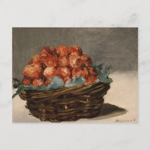 Carte Postale Fraises   Édouard Manet