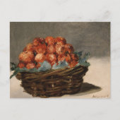 Carte Postale Fraises | Édouard Manet (Devant)