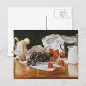 Carte Postale Fraises et crème 2004 (Devant / Derrière)