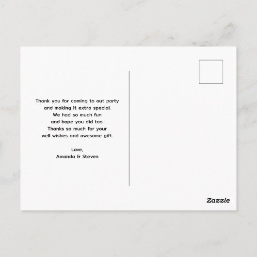 Carte Postale Fraises fraîches dans un panier en osier Merci (Dos)