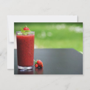 Carte Postale Fraises merveilleuses