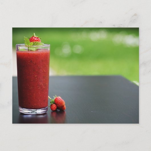 Carte Postale Fraises merveilleuses (Devant)