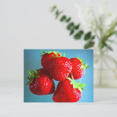 Carte Postale Fraises Photo (Debout devant)