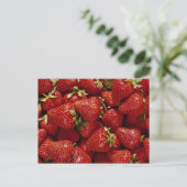 Carte Postale Fraises Photo (Debout devant)