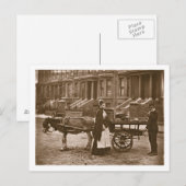 Carte Postale 'Fraises - toutes mûres, toutes mûres ! ', 1876-78 (Devant / Derrière)