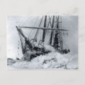 Carte Postale Fram, Nansen's ship, in polar ice (Devant)