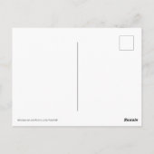 Carte Postale Framboises et prunes (Dos)