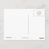 Carte postale Frame Fleur Rouge 7x5 (Dos)