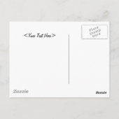 Carte Postale Frame Poinsettia Swirl (Dos)